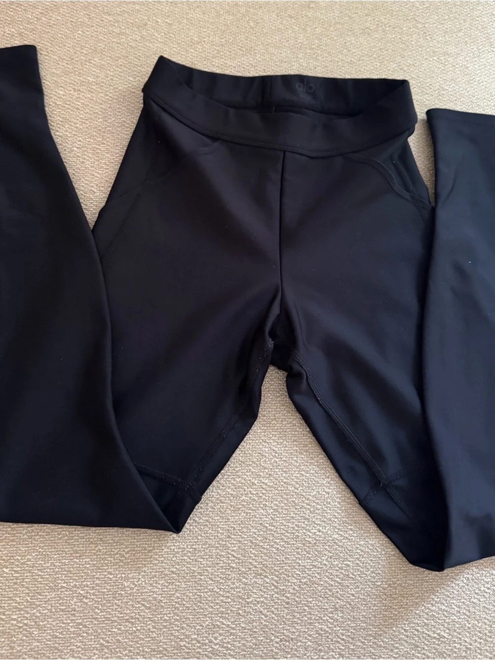 ALO Yoga Black High-Rise Performance Leggings